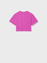 Lade das Bild in den Galerie-Viewer, Pangaia Flamingo pink crop top
