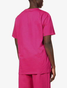 Солнечная розовая футболка