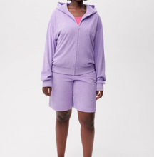 Load image into Gallery viewer, Towelling Zipped Hoodie
