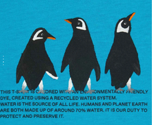 بارگیری تصویر در نمایشگر گالری ، اقیانوس اطلس آبی پنگوئن تی شرت
