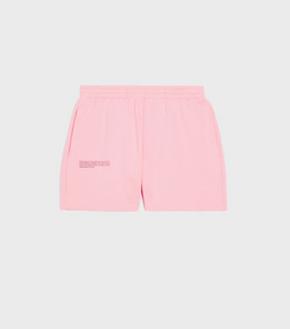 Закат розовая футболка и короткий набор