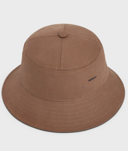 Орехово-коричневая шляпа-ведро